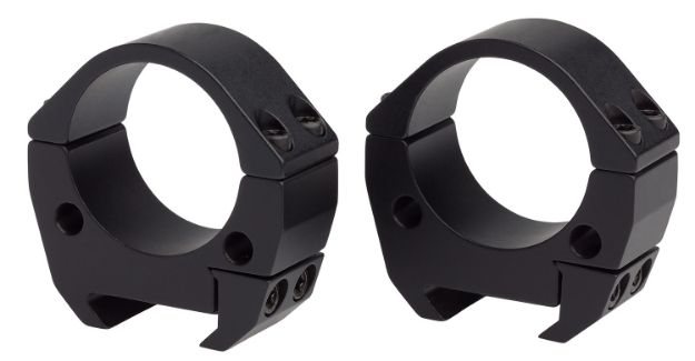 Picture of Browning Precision Scope Ring Set Browning X-Bolt Picatinny Rail Low 30Mm Tube Matte Black Oxide Aluminum 