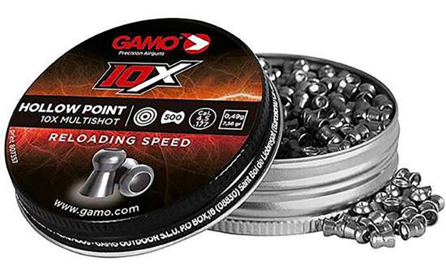 Picture of Gamo Swarm 10X Reloading Speed 177 Hollow Point 500 Per Tin 