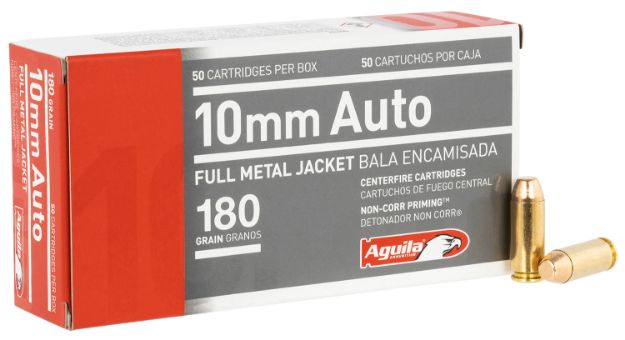Picture of Aguila Target & Range Handgun 10Mm Auto 180 Gr Full Metal Jacket (Fmj) 50 Per Box/ 20 Cs 
