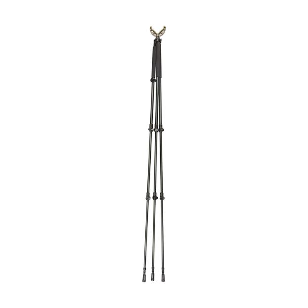 Picture of Allen Axial Tripod Made Of Black Aluminum With Rubber Feet, Locking Cams, Post System Attachment & 61" Vertical Adjustment 