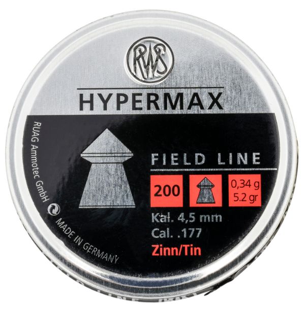 Picture of Rws/Umarex Hypermax Field Line 177 200 Per Tin 