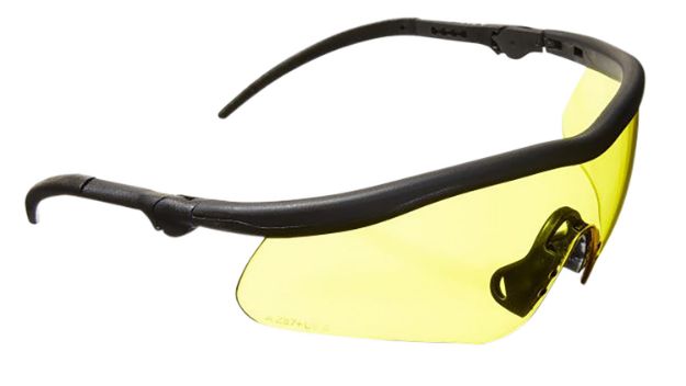 Picture of Allen Guardian Shooting Glasses Adult Yellow Lens Anti-Scratch Polycarbonate Black Frame 