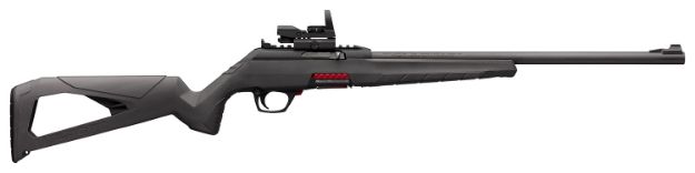 Picture of Winchester Repeating Arms Wildcat Combo 22 Lr Caliber With 10+1 Capacity, 18" Barrel, Matte Black Metal Finish & Gray Synthetic Stock Right Hand (Full Size) Includes Red Dot 