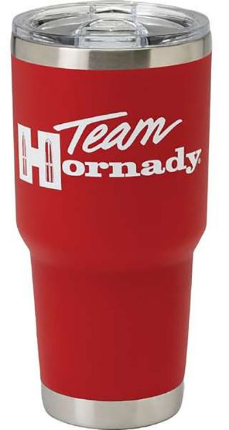 Picture of Hornady Team Hornady Tumbler Red Stainless Steel 30 Oz 