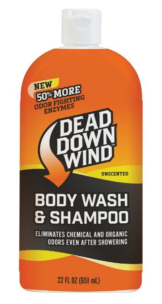 Picture of Dead Down Wind Shampoo/Body Wash Odor Eliminator Unscented Scent 22Oz Bottle 