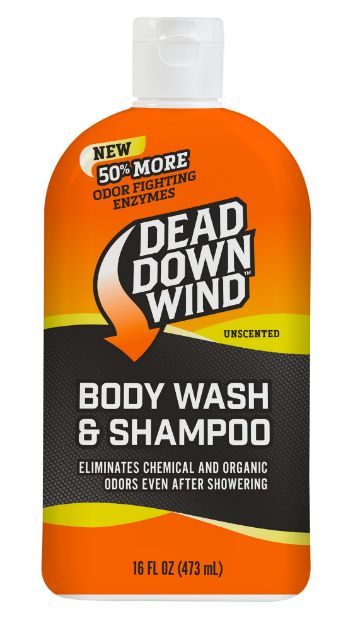 Picture of Dead Down Wind Shampoo/Body Wash Odor Eliminator Unscented Scent 16 Oz 