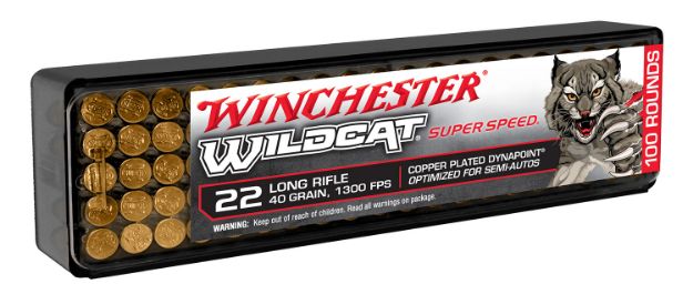 Picture of Winchester Ammo Wildcat Super Speed 22 Lr 40 Gr Hollow Point (Hp) 100 Bx/20 Cs 