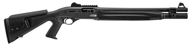 Picture of Beretta Usa 1301 Tactical 12 Gauge Semi-Auto 3" 6+1, 2.75" 7+1, 18.50" Back-Bored Barrel, Black Anodized Aluminum W/Picatinny Rail Receiver Black Adj Comb W/Pistol Grip Stock 