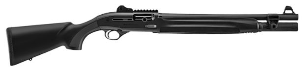 Picture of Beretta Usa 1301 Tactical 12 Gauge 18.50" Barrel 3" 6+1, Black Finish, Fixed Stock, Ghost Ring Sights, Optics Ready 