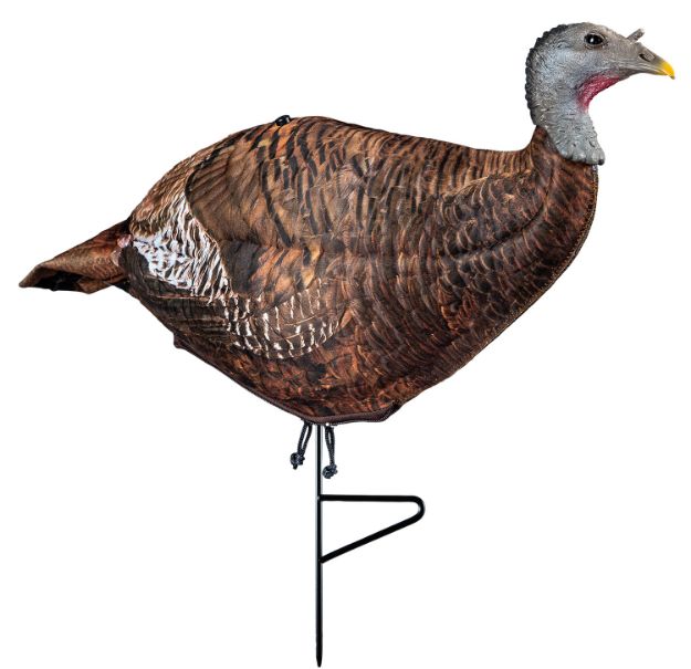 Picture of Primos Photoform Leading Hen Turkey, Lightweight/Flexible/Collapsible Foam, Life Like Head Detail 