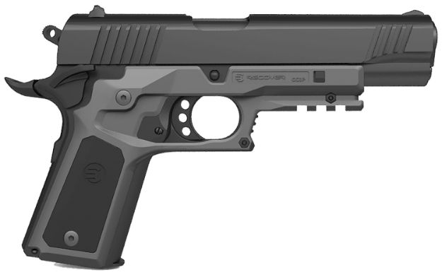 Picture of Recover Tactical Frame Grip Gray Polymer Frame With Interchangeable Black & Gray Panels For Standard Frame 1911 