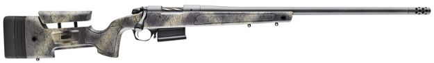 Picture of Bergara Rifles B-14 Hmr Carbon Wilderness 6.5 Prc 3+1 24" Tb Carbon Fiber Wrapped Barrel Woodland Camo Molded With Mini-Chassis Stock Right Hand 