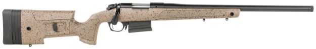 Picture of Bergara Rifles B-14 Hmr 6.5 Creedmoor 5+1 22" Threaded Barrel, Graphite Black Cerakote, Black Speckled Brown Molded Stock, Left Hand 