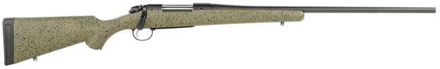 Picture of Bergara Rifles B-14 Hunter 7Mm Rem Mag 3+1 24", Graphite Black Cerakote, Softtouch Speckled Green Stock 