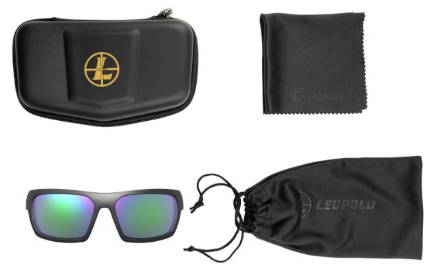 Picture of Leupold Performance Wear Packout Emerald Mirror Lens Polycarbonate Matte Black Frame 