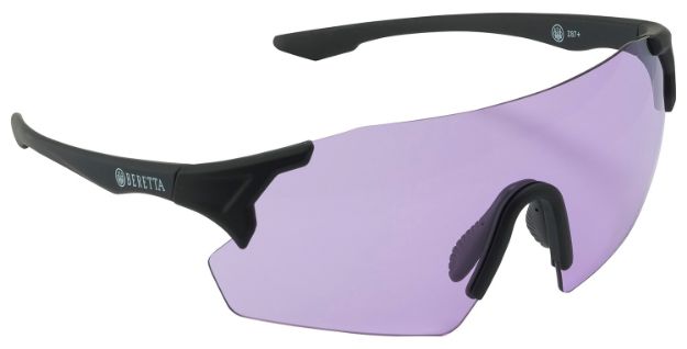Picture of Beretta Usa Challenge Evo Glasses Purple Lens Black Frame 