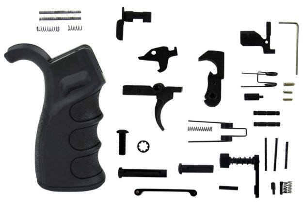 Picture of Tacfire Lower Parts Kit Ar-15 Black Pgar-B Grip Black 