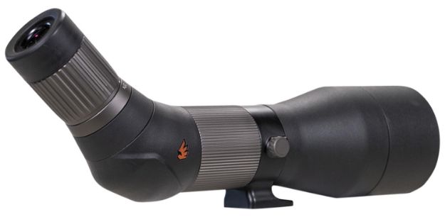 Picture of Gunwerks Revic Acura 27-55X 80Mm Black Overmolded Rubber Angled Body Grid W/Moa & Mil Ranging Scale Reticle 