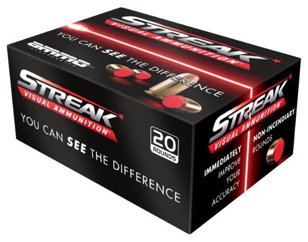 Picture of Ammo Inc Streak Visual (Red) Self Defense 38 Special 125 Gr Total Metal Case (Tmc) 20 Per Box/ 10 Cs 