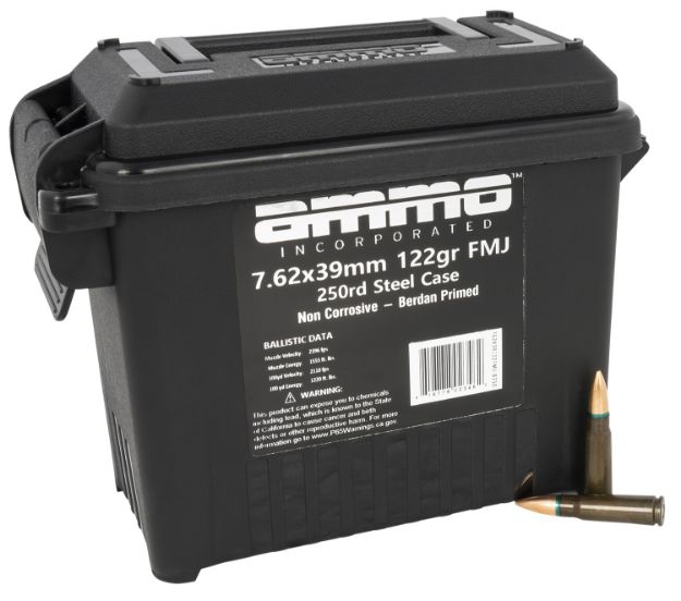 Picture of Ammo Inc Signature Target 7.62X39mm 122 Gr Full Metal Jacket (Fmj) 250 Per Box/ 6 Cs 