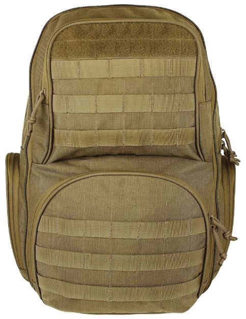 Picture of Advance Warrior Solutions Juggernaut 5 Day Pack Tan Polyester, Molle Front, Hydration System Compatible 