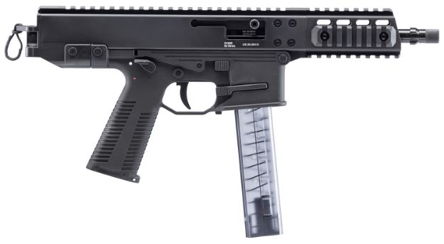 Picture of B&T Firearms Ghm9 9Mm Luger 30+1 6.90" Black, Collapsible Stock, Black Polymer Grip, Ambi Controls (Oem Mag) 