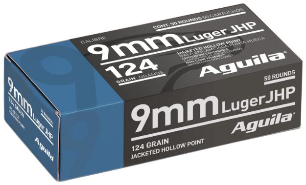 Picture of Aguila Personal Defense Handgun 9Mm Luger 124 Gr Jacketed Hollow Point (Jhp) 50 Per Box/ 10 Cs 