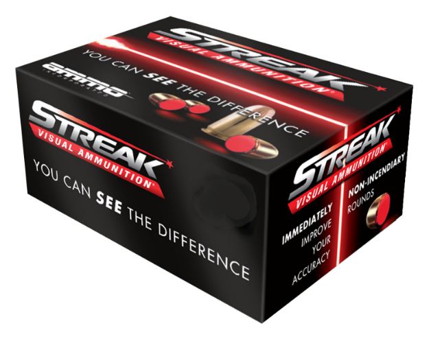 Picture of Ammo Inc Streak Visual (Red) Self Defense 380 Acp 100 Gr Total Metal Case (Tmc) 50 Per Box/ 20 Cs 