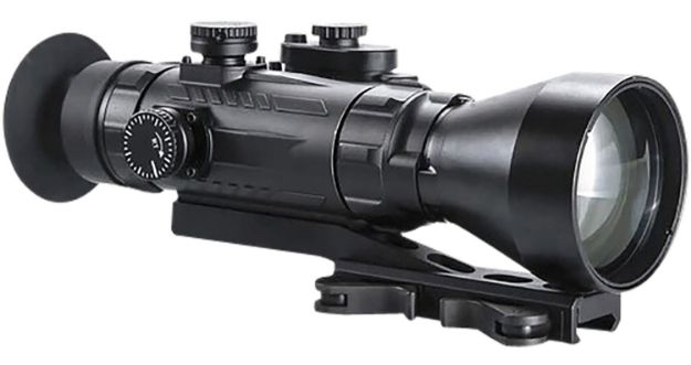 Picture of Agm Global Vision 15Wp4423474111 Wolverine Pro-4 3Apw Night Vision Rifle Scope Matte Black 4X70mm Gen 3 Auto-Gated White Phosphor Illuminated Red Chevron W/Ballistic Drop Reticle 
