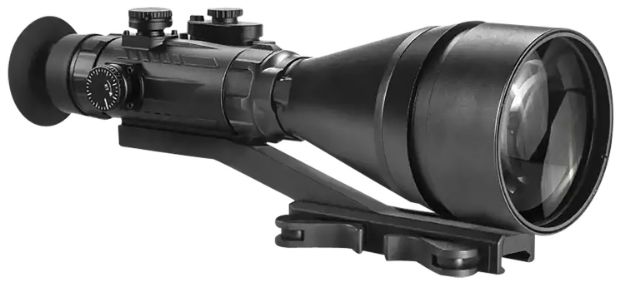 Picture of Agm Global Vision 15Wp6623474111 Wolverine Pro-6 3Apw Night Vision Rifle Scope Matte Black 6X100mm Gen 3 Auto-Gated White Phosphor Illuminated Red Chevron W/Ballistic Drop Reticle 