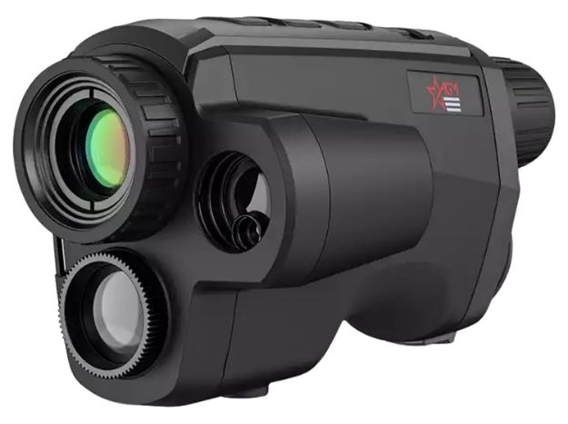 Picture of Agm Global Vision 3142451304Fm21 Fuzion Lrf Tm25-384 Thermal Monocular Black 1X 25Mm 384X288, 50Hz Resolution Zoom 1X/2X/4X/8X Features Laser Rangefinder 