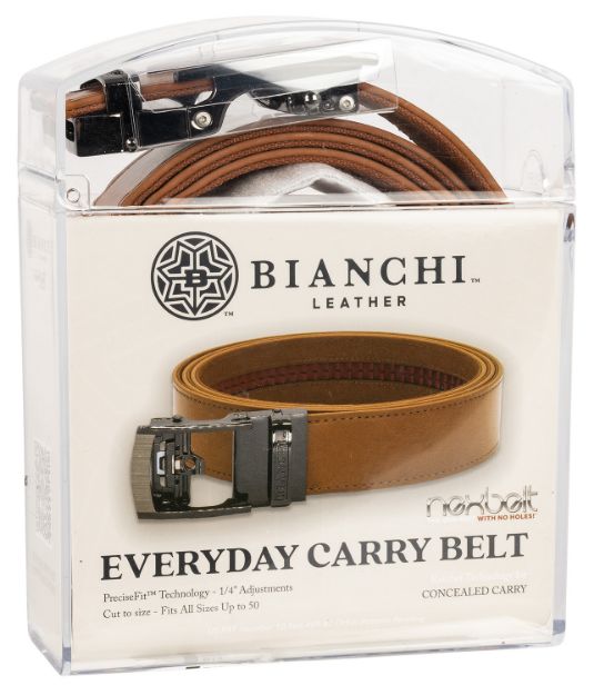 Picture of Bianchi 24550 B13 Edc Nextbelt Tan Leather 1.50" Buckle Closure 