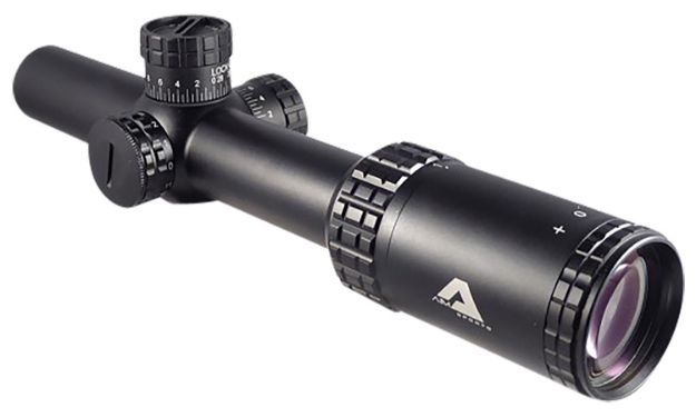 Picture of Aim Sports Alpha 6 Black Anodized 1-6X 24Mm Cq1-Moa Reticle 
